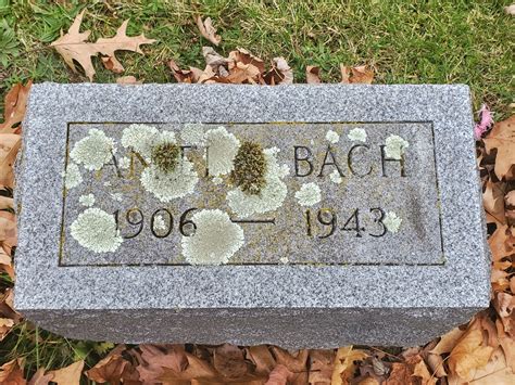 Aniela Nellie Bach M Morial Find A Grave