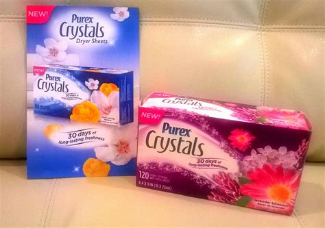 Cynamin's Two Cents : Purex Crystals Dryer Sheets Review