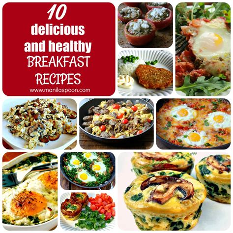 10 Delicious And Healthy Breakfast Or Brunch Recipes To Help You Start The Year Right