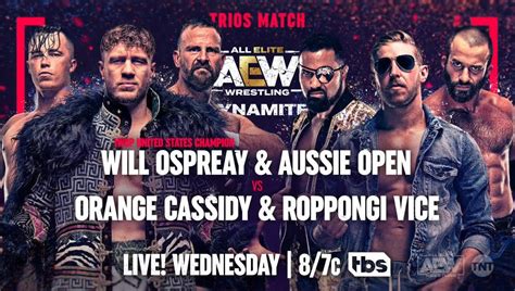 Matches Announced For Next Weeks Aew Dynamite