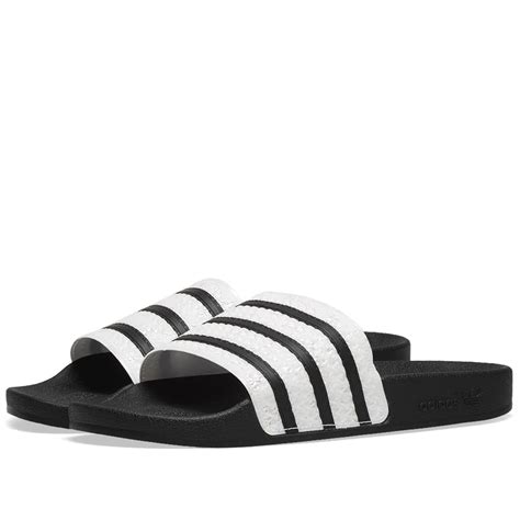 Adidas Adilette W Core Black And Grey End It