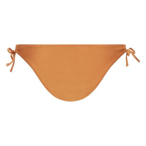Alma Deia Lace Up Bikini Bottom Copper Red Smallable