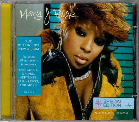 Mary J Blige No More Drama 2001 CD Discogs