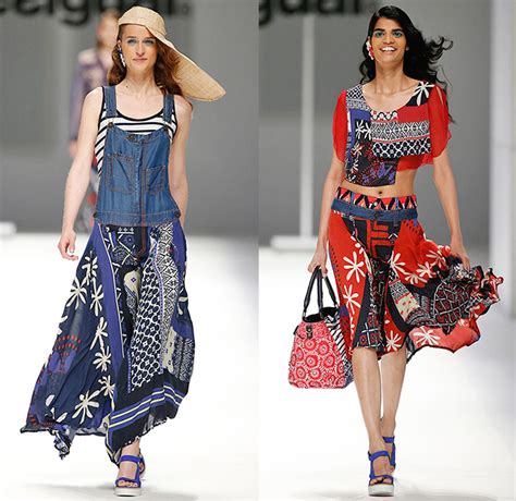 Desigual 2016 Spring Summer Womens Runway Looks Fashion Forward