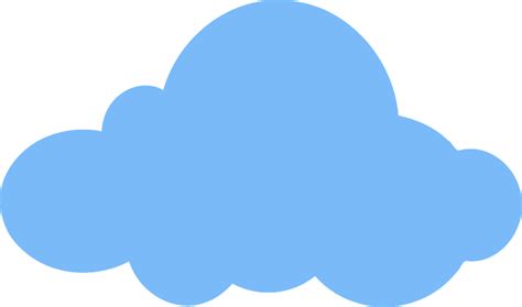 Nube Clima Azul - Gráficos vectoriales gratis en Pixabay