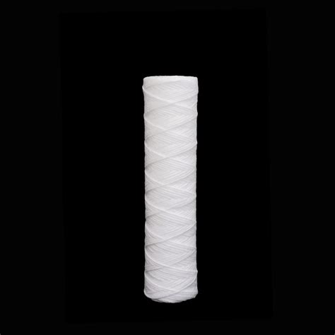 1 Micron 10 Inches Water PP Yarn String Wound Cartridge Filters For