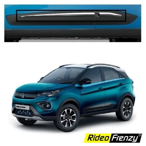 Tata Nexon All Genuine Accessories Chrome Items Roof Rails Floor Mats