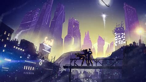 1366x768 Cyberpunk City Memories Laptop HD ,HD 4k Wallpapers,Images ...