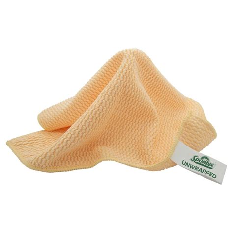 Unwrapped Microfibre Cloth Spontex