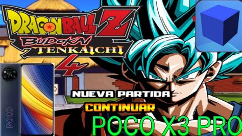 Drag N Ball Budokai Tenkaichi Aether Sx Poco X Pro X X