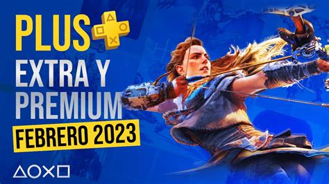 🤯playstation Plus Extra Y Premium De Febrero 2023 Horizon Forbidden