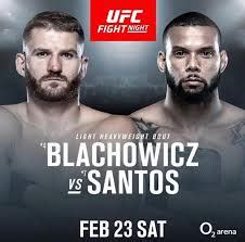 Ufc Fight Night B Achowicz Vs Santos Grappling Italia