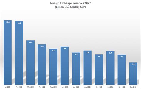 Pakistan Witnessed 65 Decline In Forex Reserves In 2022 Data Arab News