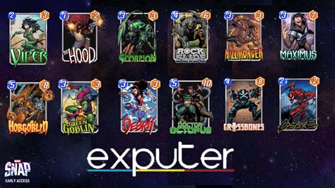 Marvel Snap BEST Supervillain Decks Our Expert S Opinion EXputer