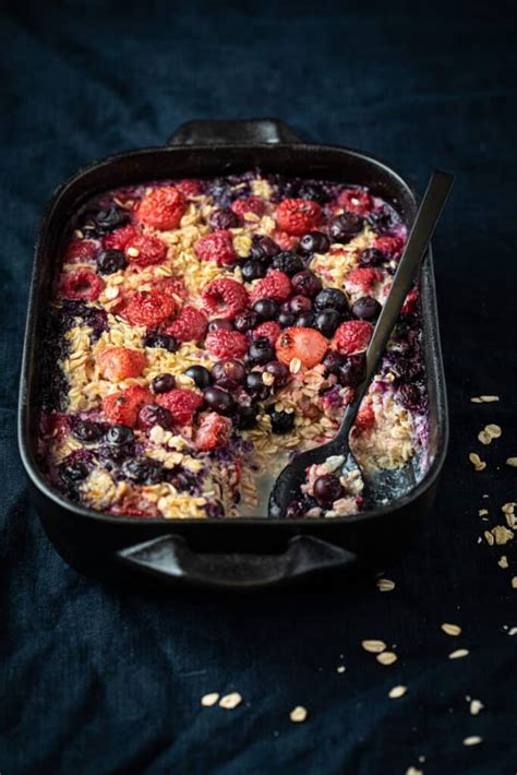 Baked Oatmeal Oftewel Gebakken Havermout Recept Miljuschka Nl