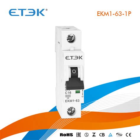 Ekm Ka P A Mcb Miniature Circuit Breaker With Tuv Cb Test