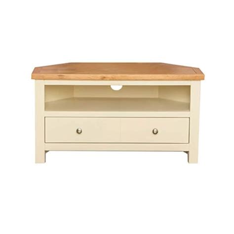 Farrow Cream Corner Tv Stand Roseland Furniture 90 Cm Painted Tv Unit