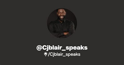 Cjblair Speaks Linktree