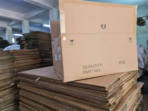 Double Wall 5 Ply Used Corrugated Packaging Box At Best Price In