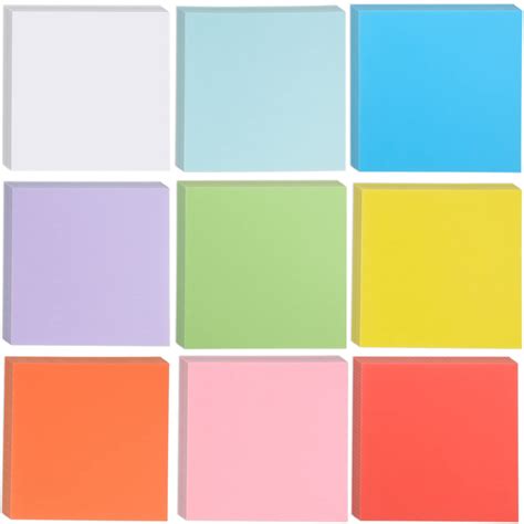 Buy 72 Pieces Large Square Cutouts Paper Squares 6 Inch Assorted Color