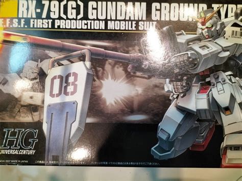 Hg Rx 79g Gundam Ground Type Gunpla Model Kit Hobbies And Toys Toys