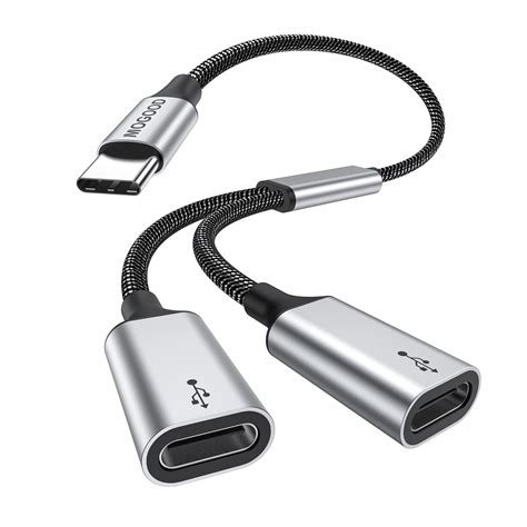 Usb C To Usb C Female Adapter Usb Y Splitter Cablenot For Monitor And
