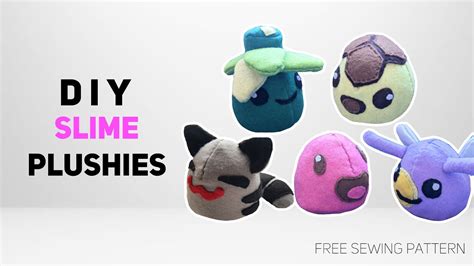 How To Make 5 Slime Rancher Plushies Free Pattern Part 1 Youtube