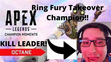 Apex Legends Ring Fury Takeover Champion Bringing The Heat To The Kill