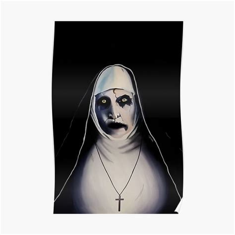 "The Nun - Valak" Poster for Sale by CatherineAlysha | Redbubble