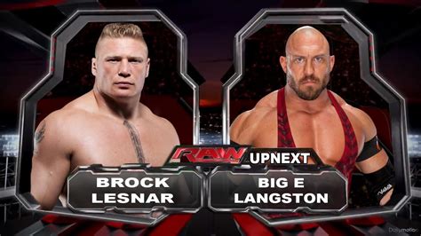 Wwe Raw Brock Lesnar Vs Ryback Full Match Hd Youtube