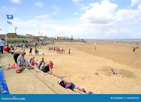 Mablethorpe Beach Lincolnshire Editorial Photo Image Of East Cafe