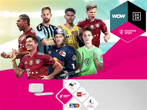 Magentatv Megasport Telekom Bündelt Wow Live Sport Dazn Und