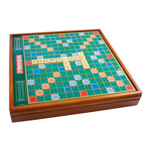 Scrabble Prestige La Version Grand Luxe Du Jeu De Scrabble