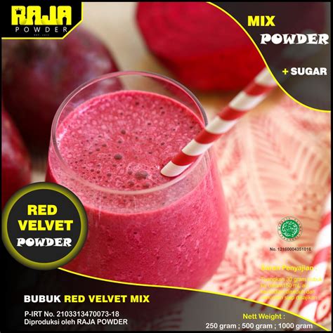 Jual Bubuk Red Velvet Bubuk Minuman Red Velvet Powder Kg Gram