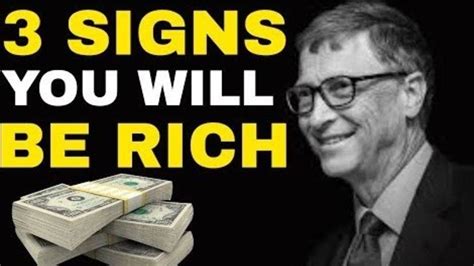 3 Signs You Will Become Rich One Day