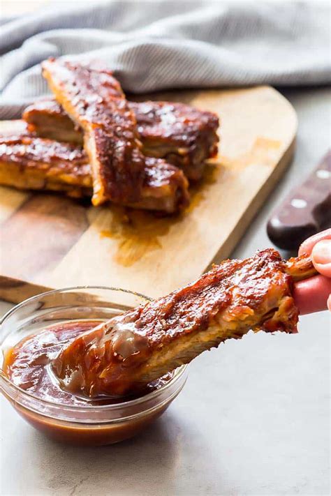 Easy BBQ Instant Pot Ribs Recipe - VIDEO » LeelaLicious