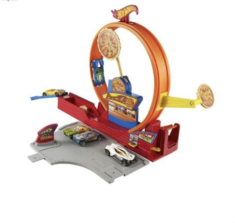 Hot Wheels Gösteri Dünyası Speedy Pizza Up Oyun Seti HMD53 HKX44