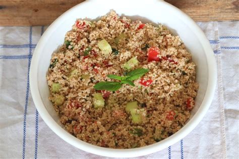 Couscous Salat Mit Minze Frischer Salat Blitzschnell Zubereitet