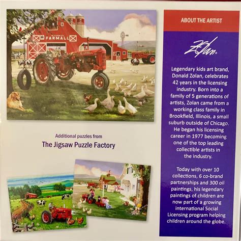 Sunday Afternoon On The Farm Mccormick Farmall 1000 Piece Jigsaw Puzzl