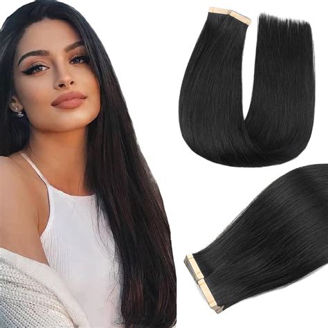 Amazon Tape In Hair Extensions Human Hair Ivcoco Pcs Inch