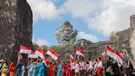 Kirab Budaya Dan Pesta Rakyat Meriahkan HUT Kemerdekaan Ke 78 Di GWK