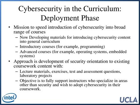 Ppt Integrating Cybersecurity Into The Curriculum Powerpoint Presentation Id2266388