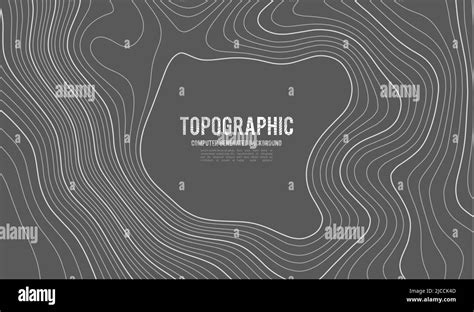 Digital Map Contours Hi Res Stock Photography And Images Alamy