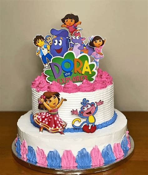 Dora Cake Design Images Dora Birthday Cake Ideas Faire Part Bebe