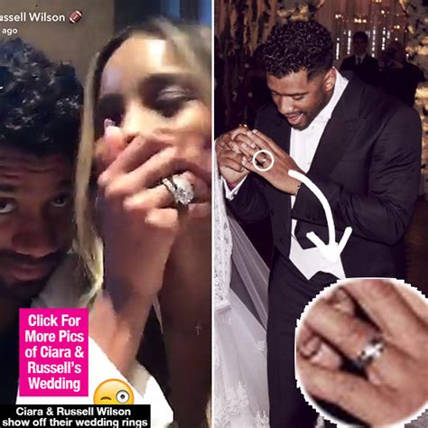 [PIC] Russell Wilson & Ciara Wedding Rings: See Photo Of Their Bands ...