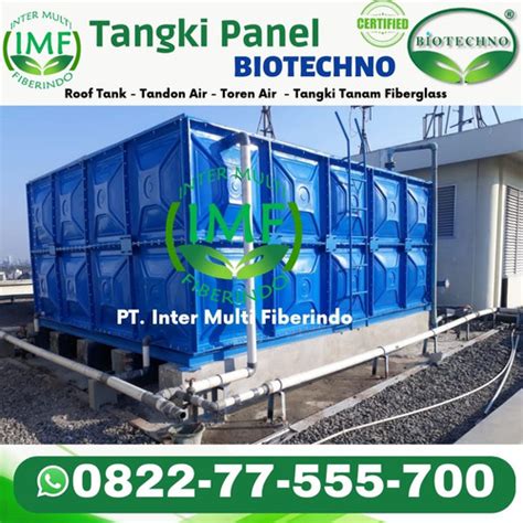 Jual Roof Tank Tandon Air Tangki Air Panel Fiberglass Toren Air FRP