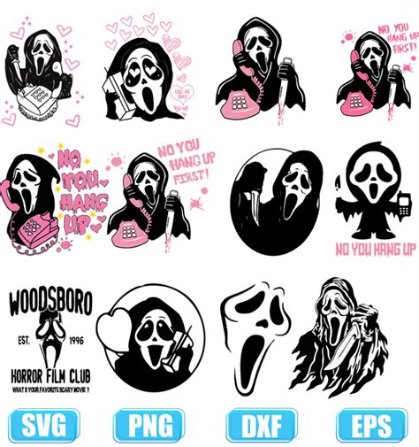 Scream Svg No You Hang Up First Svg Scream Ghost Face Svg No You Hang Up Scream Svg Scream Movie Svg