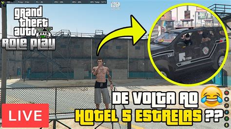 GTA 5 RP DE VOLTA AO HOTEL 5 ESTRELAS ABCD ROLEPLAY 1ª TEMPORADA