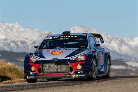 WRC Thierry Neuville S Adjuge Le Shakedown Du Rallye Monte Carlo