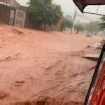 Céu fecha e Campo Grande registra chuva forte vento e alagamentos